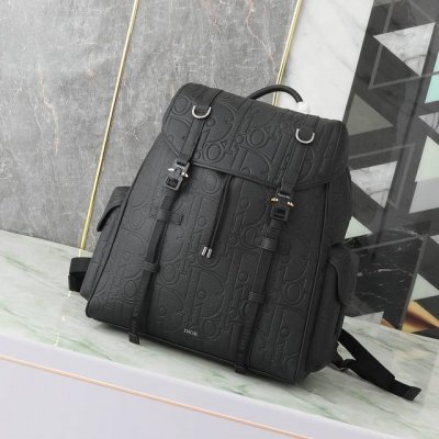 This Dior Hit The Road flap backpack blends modern style with Dior's haute coutu