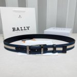 Bally boutique style, . Made with webbing fabric and double-sided top-grain cow