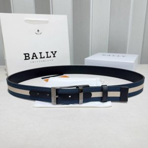 Bally boutique style, . Made with webbing fabric and double-sided top-grain cow