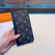 New Lv old flower splicing original leather case card case official website syn