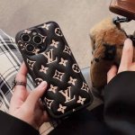 Lv official website same mobile phone case air cushion embossing full cover side