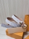Special 3.0 Apricot White Canvas Seasonal New Arrival, 3.0Mm Louis Vuitton Colla