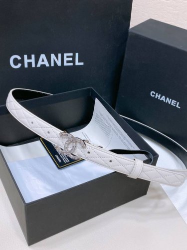 Chanel 23C Letter Belt, Moderately Soft And Hard Lambskin , A Good Helper For Sp