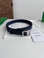 Bv 2025 Newest Women's Braided Belt, Handmade Intreccio Large Check Braided Doub