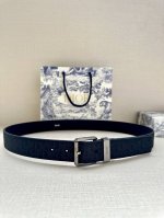 Width 3.5 Cm Dior This Belt Is Meticulously Crafted From Black Ultra-Mini Obliqu