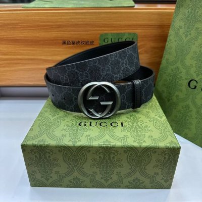 Special Guuccci New Model, Size: 4.0Cm, The Belt Body Is Made Of Waterproof Fabr