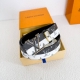 Product Name: Lv..Louis..Vuitton Belt Original Model: Buckle, Classic Pure Steel