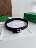 -Bv 2025 new women's braided belt, pure handmade Intreccio large grid braided do