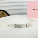 Miu Miu Small Waist Belt, 2 Cm. Perfect For Pairing With Dresses Or Pants! Elega