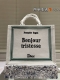 Original embroidered Dior jacquard tote bag original quality Dior Book Tote is m