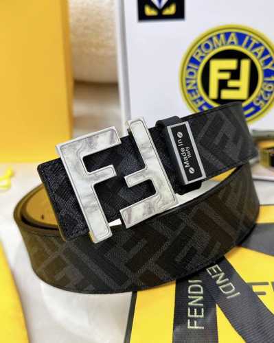 Belt: Fendi. Top-grade original replica. Belt: 100% top-grain cowhide, guarante