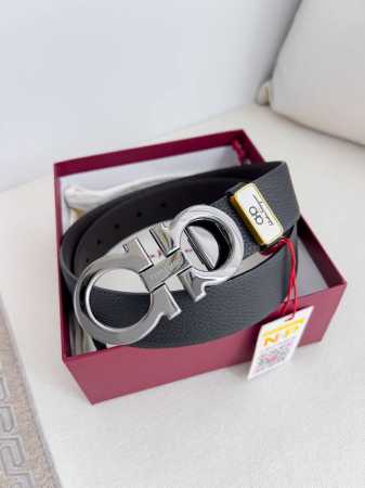 Product Name: Ferragamo Belt, Original Single Model: Buckle, Pure Copper Materia - Click Image to Close