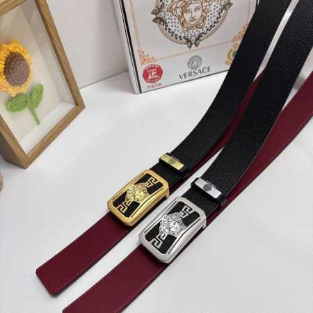 Product Name: Versace. Versace Material: Original Cowhide Belt 100% First-Layer - Click Image to Close