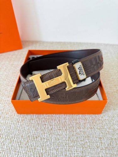 Product Name: Hermes Belt (Original) Model: Hook buckle, classic pure steel buck