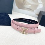 2.0cm Chanel belt, double-sided top layer cowhide, length: 75, 80, 85, 90, 95, 1