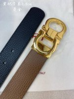 f3.5Cm High-End Custom Men's Belt, Double-Sided Imported Cowhide, Self-Select