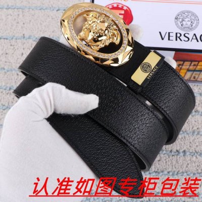 Product Name: Versace. Original Design Material: 100% Top-Grain Cowhide Leather,