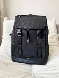 Dior Cowhide In stock! DDD's new CD printed letter canvas backpack is now shippi