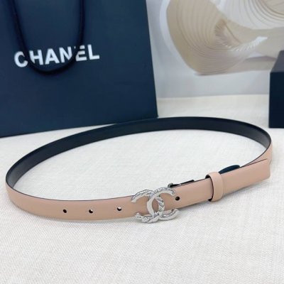 Chanel belt, double-sided top layer cowhide, length: 75.80.85.90.95.100. Euro,