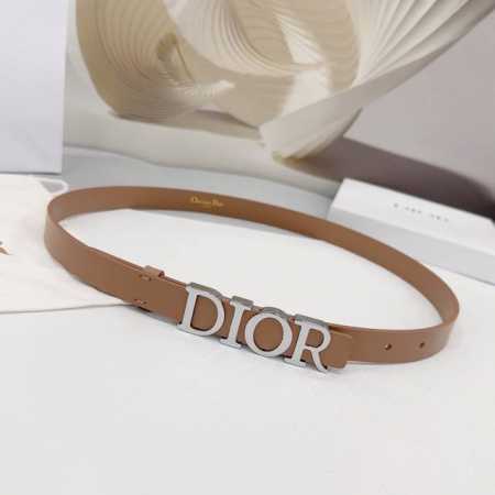2.0Cm Dior Double-Sided Top-Grain Calf Leather, Custom-Made With Original Leathe - Click Image to Close