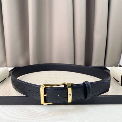 Men's Montblanc Soft And Delicate, Versatile And Elegant, Width 3.5 Cm, Customiz