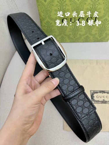 Original 38mm strap. Made of double-sided imported leather, one side embossed, t