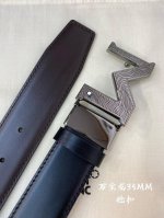 Montblanc width 3.5cm using top layer cowhide fine pin buckle head free cut busi