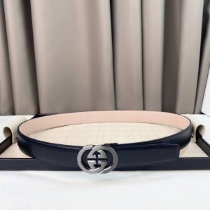 Men's Gucci, Soft And Delicate, Versatile And Generous, 3.5Cm Wide, Can Be Cut T