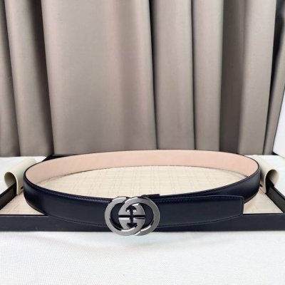 Men's Gucci, Soft And Delicate, Versatile And Generous, 3.5Cm Wide, Can Be Cut T