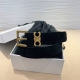 Celine Teen Triomphe Smooth Cowhide Leather Belt Fluorescent White Slim Version