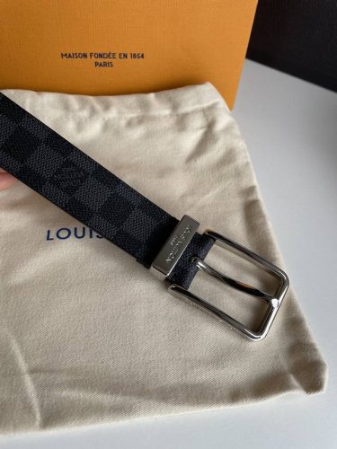 Belt: Lv 3.5Cm Wide, Brand New Entry-Level Style, Enriching The Canvas Belt Seri