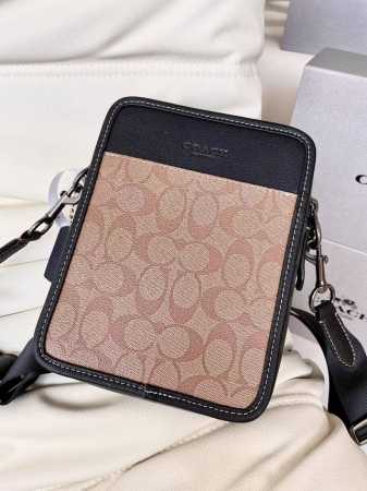 Original quality with full counter packaging, classic new Coach Track new men's - Click Image to Close