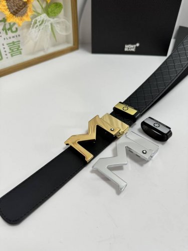 Product Name: Montblanc Material: 100% top-grain cowhide belt, guaranteed genuin