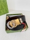 Product Name: Gucci Original Belt/Leather Bag Model: Hook buckle, pure copper bu