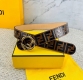 fendl Same Style As Fendi Counters Width 40Mm Logo-Shaped Wide Belt Buckle-St