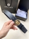 Extra Width 4.0Cm This Versace belt with a plain leather base features the iconi
