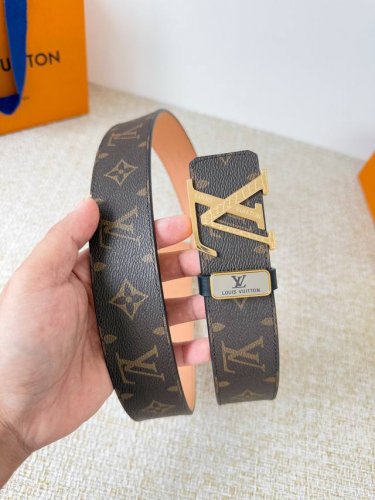 Product Name: Louis Vuitton Belt - Original Single Belt Model: Hook, Classic Pur