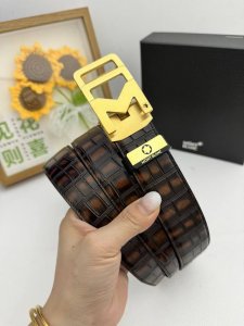 Product name: Montblanc automatic belt Material: original cowhide belt, 100% fi