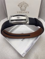 Versace: original single top layer cowhide hot stamping grain surface, lining th