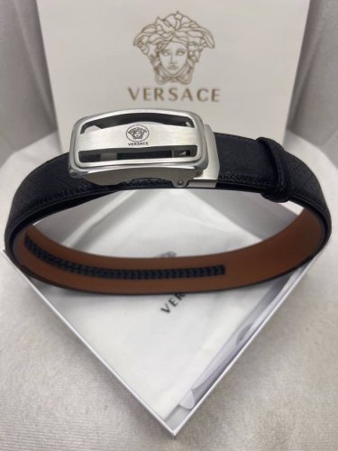 Versace: original single top layer cowhide hot stamping grain surface, lining th