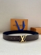 4.0 Width This Lv Initiales Blason 40Mm Double-Sided Belt Embodies Creative Dire
