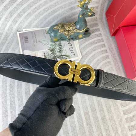 Ferragamo special leather belt automatic belt series, original hardware boutiqu - Click Image to Close