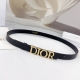 2.0Cm Dior Double-Sided Top-Grain Calf Leather, Custom-Made With Original Leathe