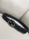 Gucci 4.0 Imported Calfskin Grain Embossed Double G Heat-Pressed Large Flower Cl