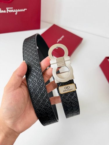 Product Name: Ferragamo Belt, Original Single Belt Model: Hook, Classic Buckle M