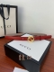 GUCCI This thin belt is made of shaved small layer cowhide leather and is equipp