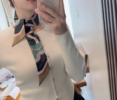 FeastTwilly Hermes 2025 100% mulberry silk, 18 momme twill silk 86X5Cm double-si