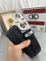 Product Name: Ferragamo Automatic Belt Material: Genuine Leather Belt Made From