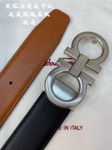 Special F3.5Cm High-End Custom Men's Belt Double-Sided Imported Cowhide Choose Y