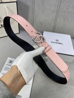 Width 3.0 Cm Chanel Fine-Grained Calf Leather With Gold, Silver, And Gunmetal-Co